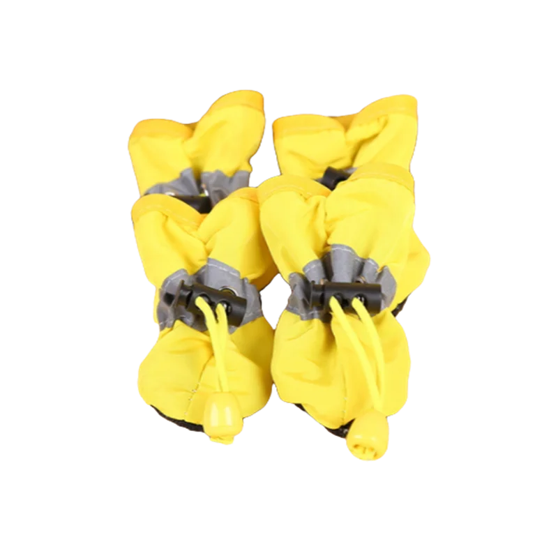 Bottines Anti-Dérapantes pour Chien - Lot de 4 Protège-Pattes Imperméables