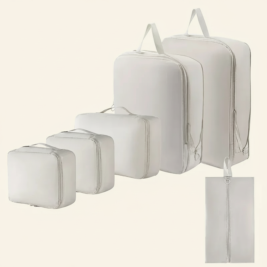 Set 6 Cubes de Rangement Compressibles