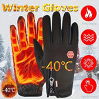 Gants Chauffants Tactiles Imperméables - Randonnée & Sports d'Hiver