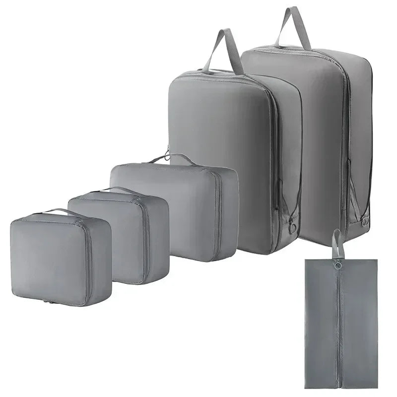Set 6 Cubes de Rangement Compressibles