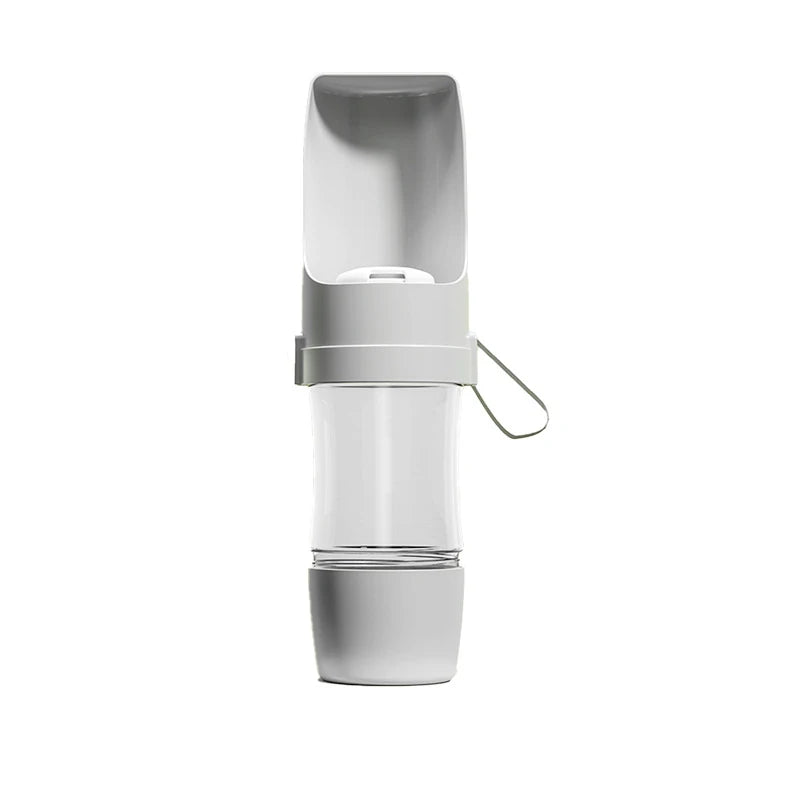 Gourde de Voyage pour Animaux — 2 en 1 Eau & Croquettes