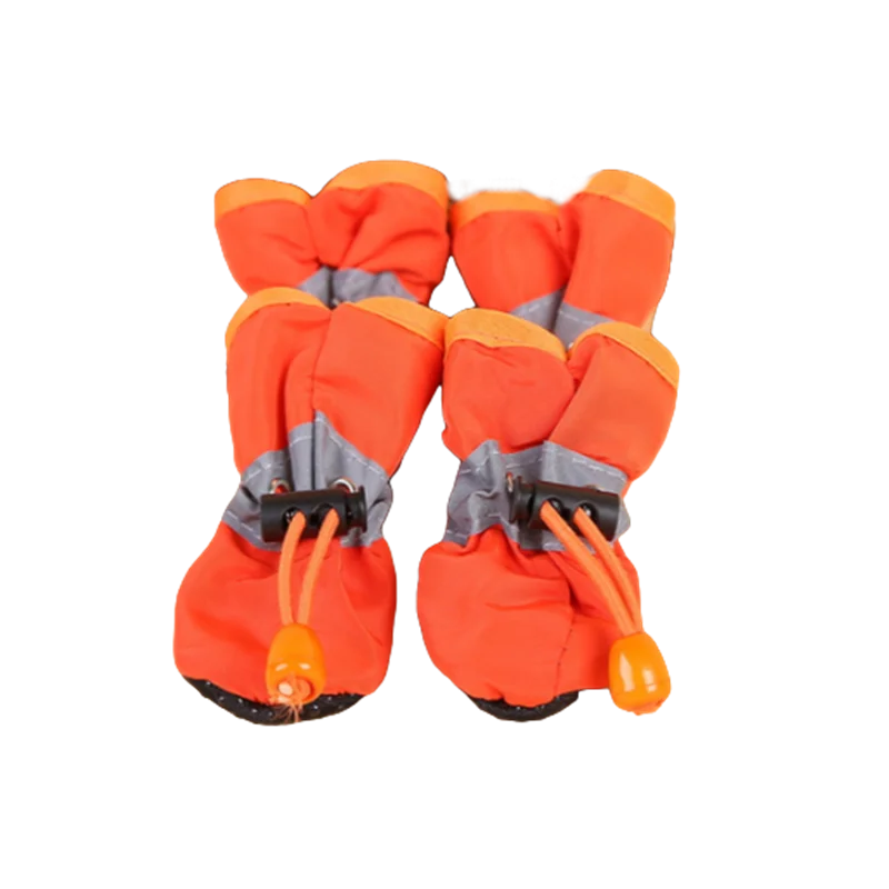 Bottines Anti-Dérapantes pour Chien - Lot de 4 Protège-Pattes Imperméables