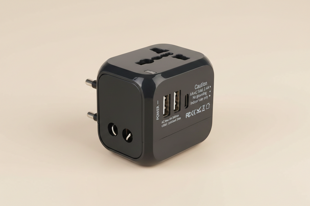 Adaptateur de Voyage Universel 4-en-1