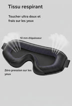 Masque de Sommeil Ajustable — Respirant & Confortable