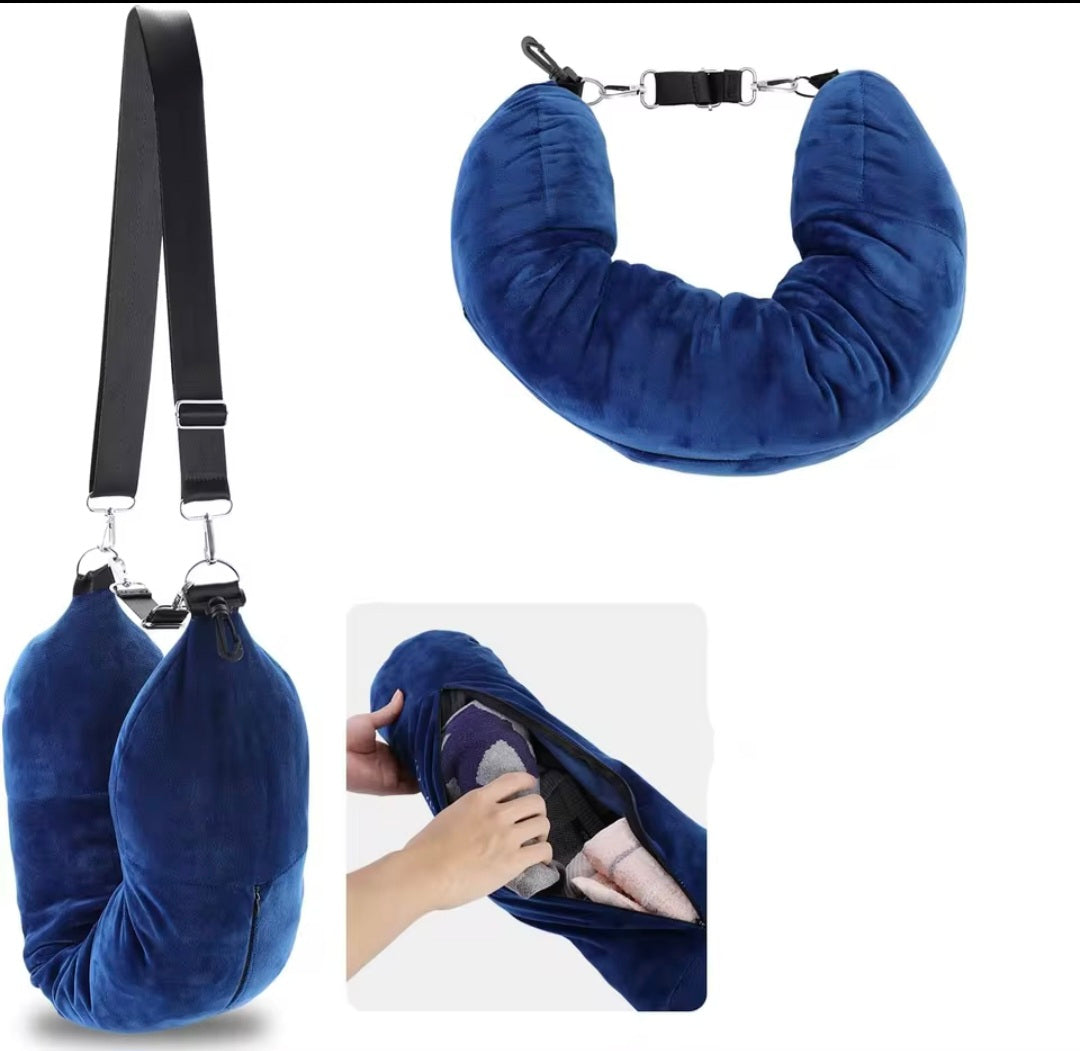 Coussin de Voyage 2-en-1