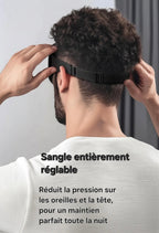 Masque de Sommeil Ajustable — Respirant & Confortable