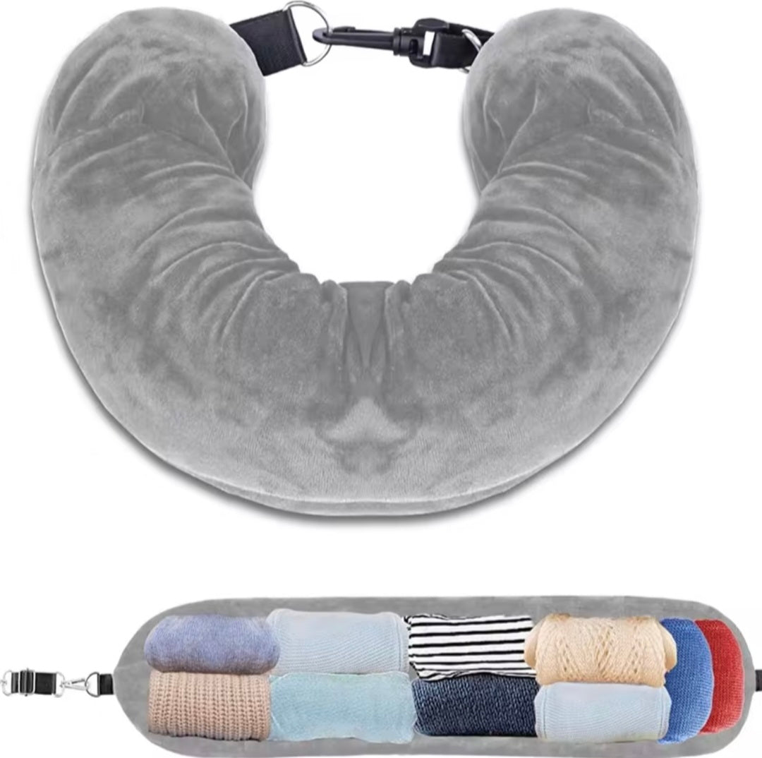 Coussin de Voyage 2-en-1